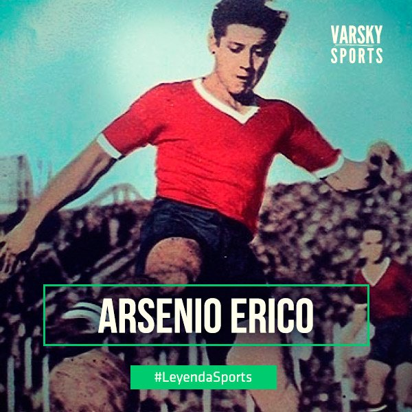 VSportsTM's tweet photo. Un 23 de julio, pero de 1977, nos dejaba Arsenio Erico 🇵🇾, máximo goleador del fútbol argentino ⚽️🇦🇷 durante el profesionalismo. LEYENDA. RESPETO. https://t.co/ydLY3nk5Zd