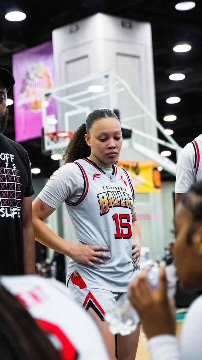 Caballaz2005's tweet photo. ‘25 Aleyah Harmon 5’6 TRUE PG 
Whew 😥 we can’t say enough about this kid, from playing through a groin injury and ankle injury all July . She NEVER once complained‼️ Heart and Determination. No fools’s Gold here just straight 💎. 
Thank you 🙏🏾 Ley ! 
#123represent #BestPg https://t.co/2UmhgWeVzY