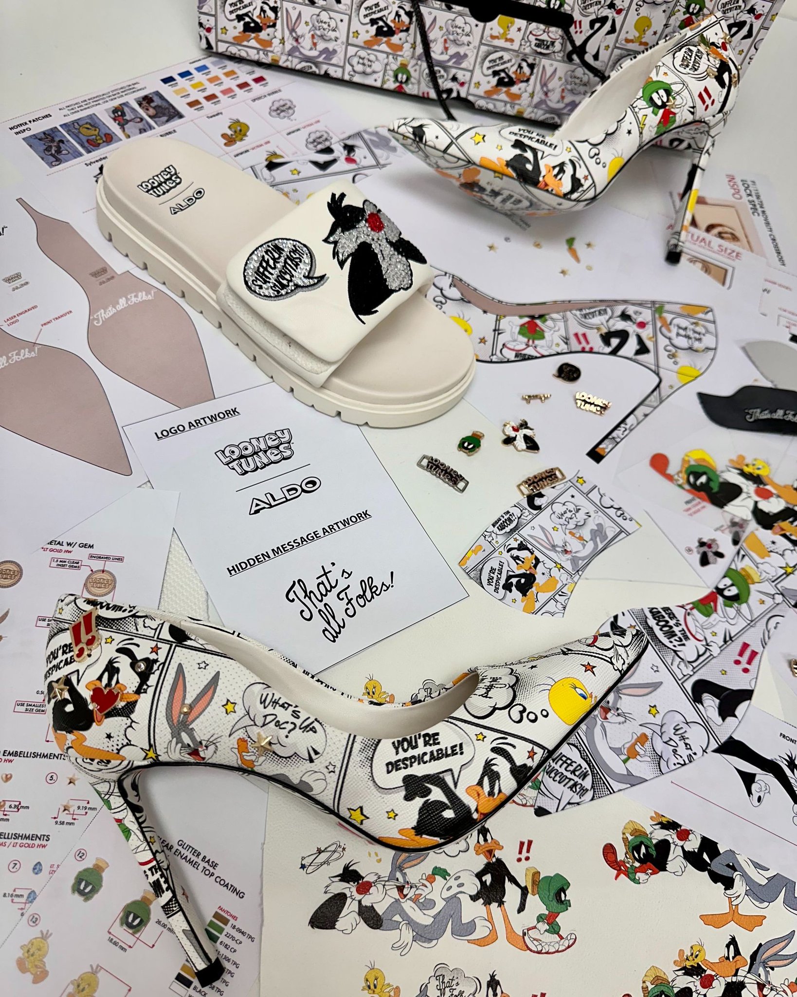 【ALDO×Looney Tunes】可愛い☆厚底プラットホームサンダル Shop Looney Tunes™ x ALDO Women's collection Online at ALDO