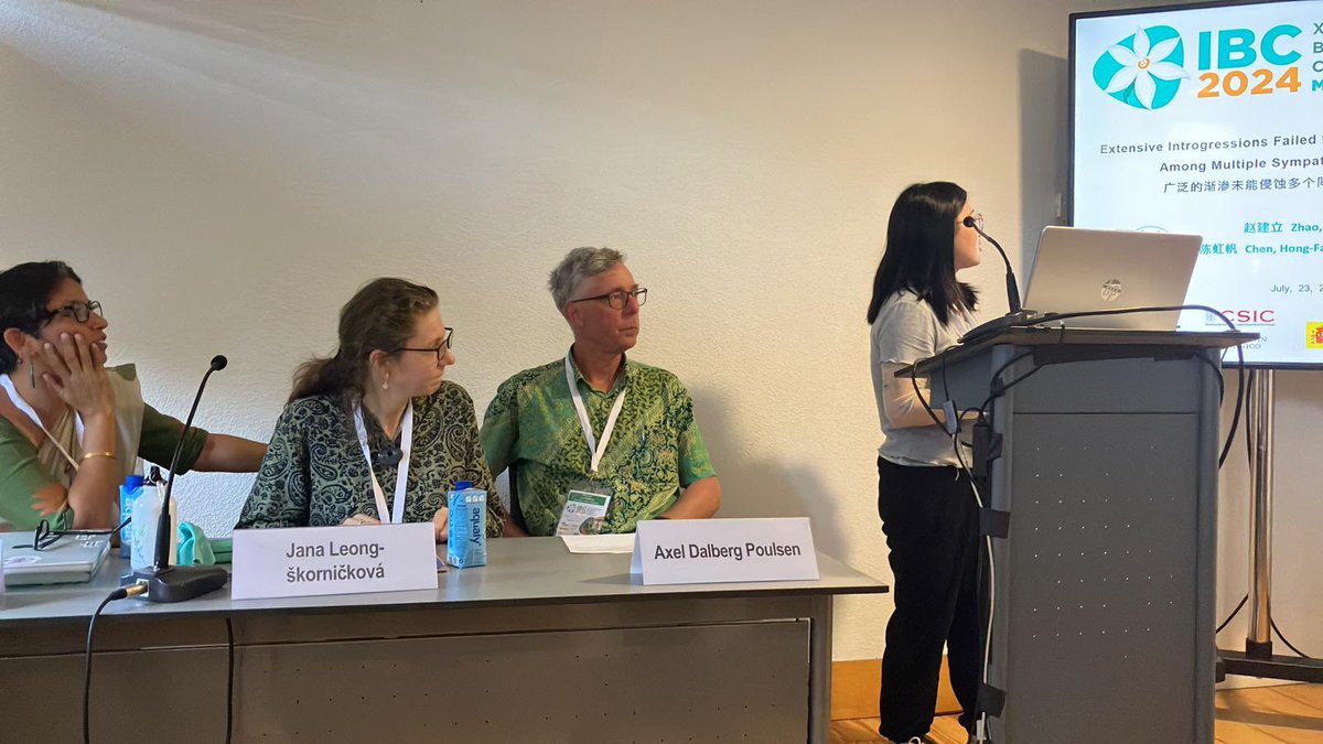 Axel Dalberg Poulsen (@axelginger) on Twitter photo #Zingiberales symposium organised with #JanaSkornickova and #vinitaGowda at #IBC2024 with great #zingiberaceae presentations by #eliskaZaveska #tomasFer #vinitaGowda #napasorn #hongFan and the #musaceae work by #trudeSchw presented by <a href="/Pathh1/">Pat Heslop-Harrison</a> #Zingiberales symposium organised with #JanaSkornickova and #vinitaGowda at #IBC2024 with great #zingiberaceae presentations by #eliskaZaveska #tomasFer #vinitaGowda #napasorn #hongFan and the #musaceae work by #trudeSchw presented by <a href="/Pathh1/">Pat Heslop-Harrison</a>