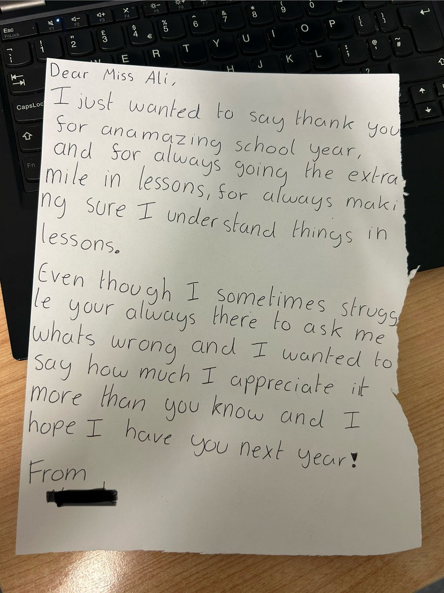 RubyAli_'s tweet photo. Teaching isn’t the easiest path, but it’s a life worth living. In a healthy school community, gratitude is the essence of the culture.

Ending my first term in my new school on a positive note. School’s out! 🔔 https://t.co/VofJhe3vBx