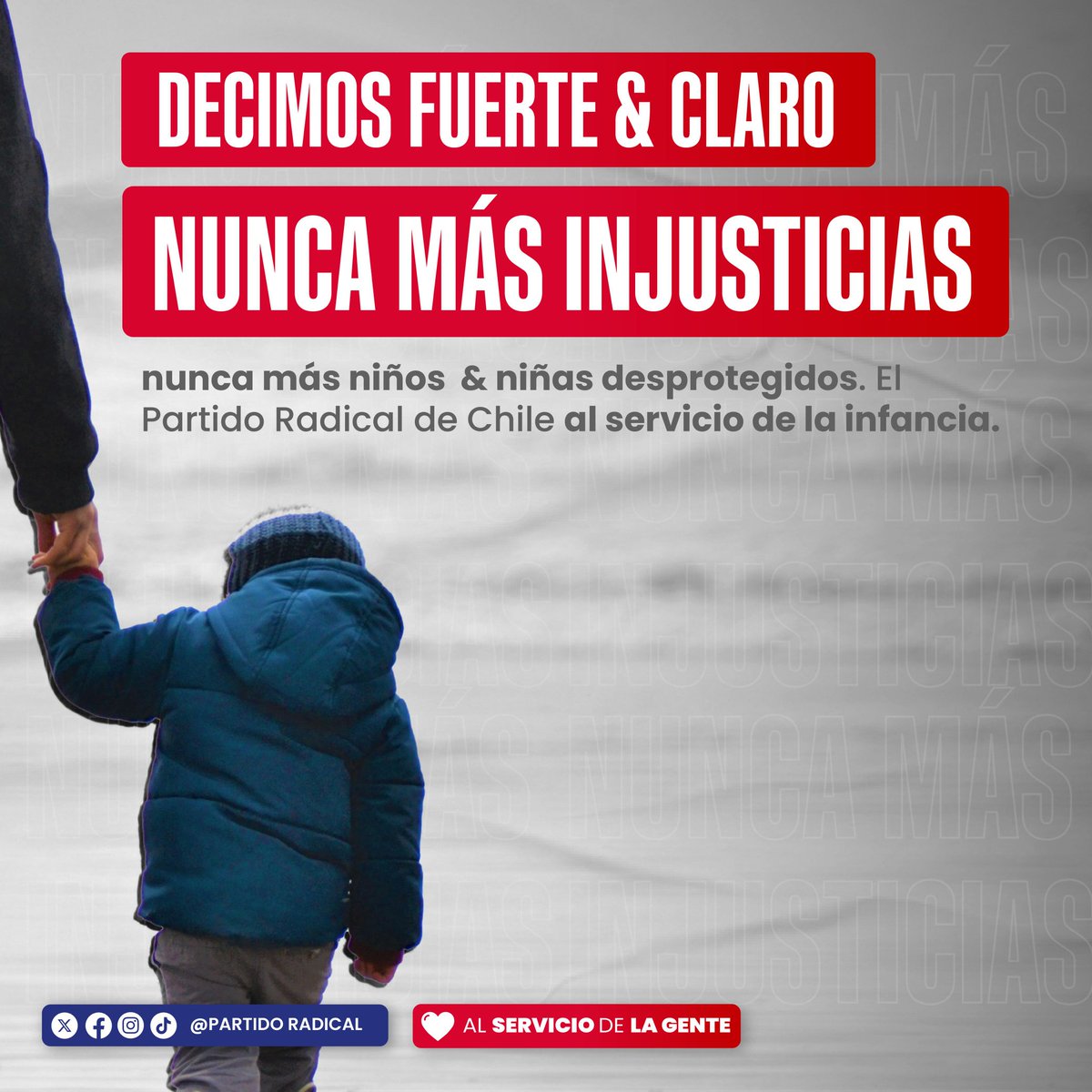 Desde el Partido Radical condenamos la normalizacion del abuso y la violencia sexual.

Nuestro compromiso es con los derechos de la infancia,  la educación sexual integral y campañas de prevención.