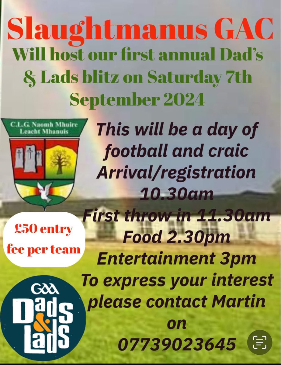 martydoc01's tweet photo. @UlsterGAA One planned in Derry for the 7th Sept, feel free to get in contact, Teams from Donegal &amp; Tyrone already confirmed. https://t.co/qRiIfOUZGU