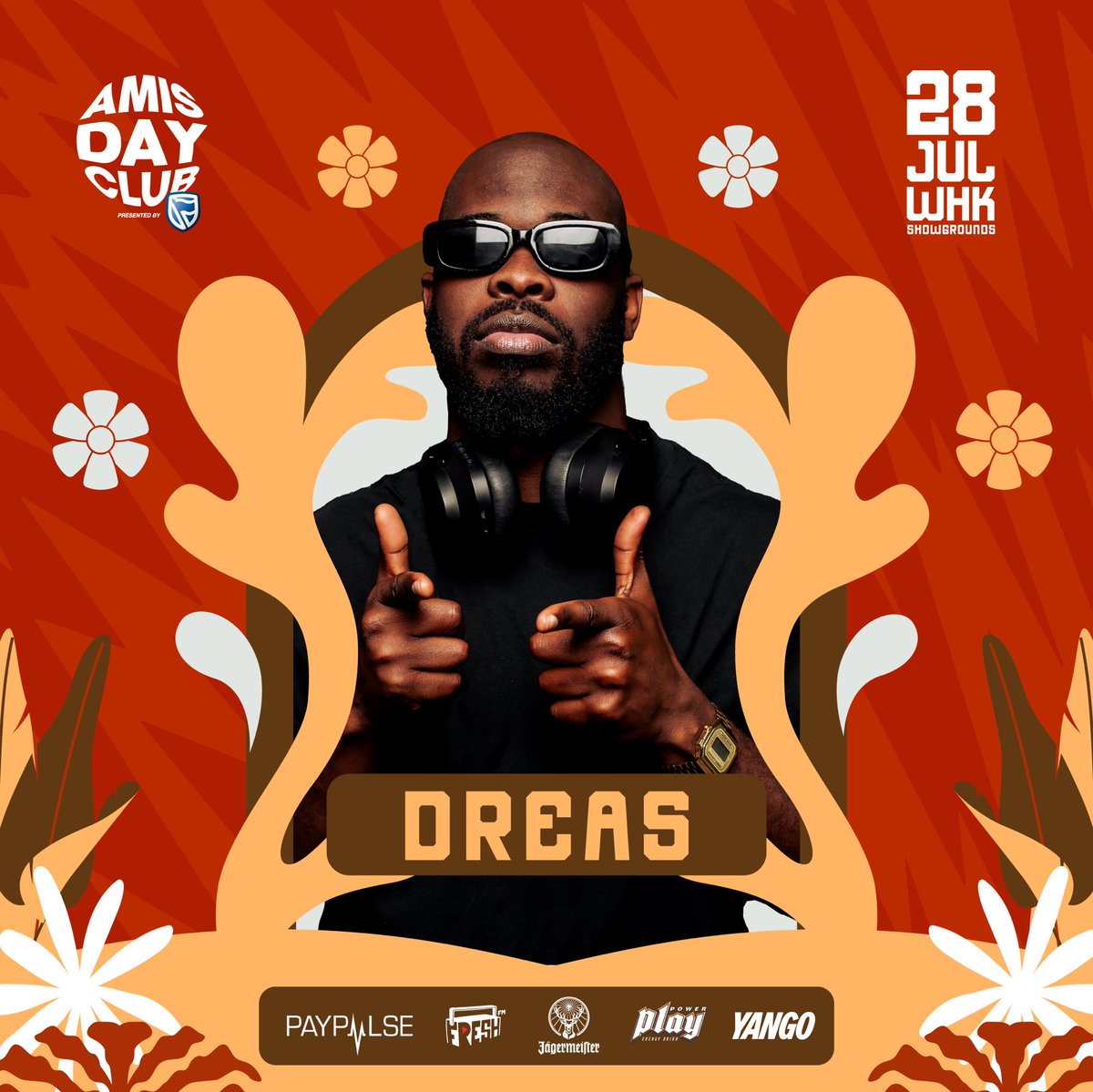 amisdayclub's tweet photo. The trailblazer & culture pioneer that is @dreas_na graces the #ADC16 stage to sonically hypnotize us! The international star promises to cook up a hurricane and weโre ready! ๐
Come see Dreas light up the city as he takes center stage in 6 days! Grab your tickets now! ๐ฅ https://t.co/G46kTojBc2