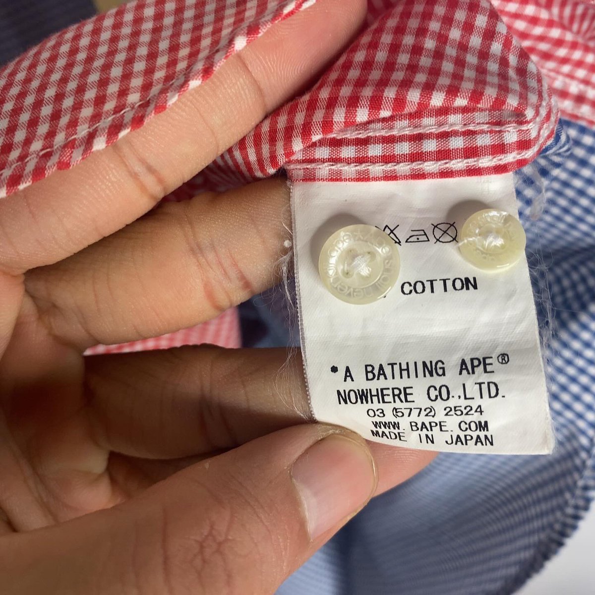 SamyrNft's tweet photo. bape short shirt
price: 120usd ( inclued shipcost )
DHL ship working from 3-7 day
Have a good day
#bape #thrift #vintage https://t.co/uc5vsHHwlq