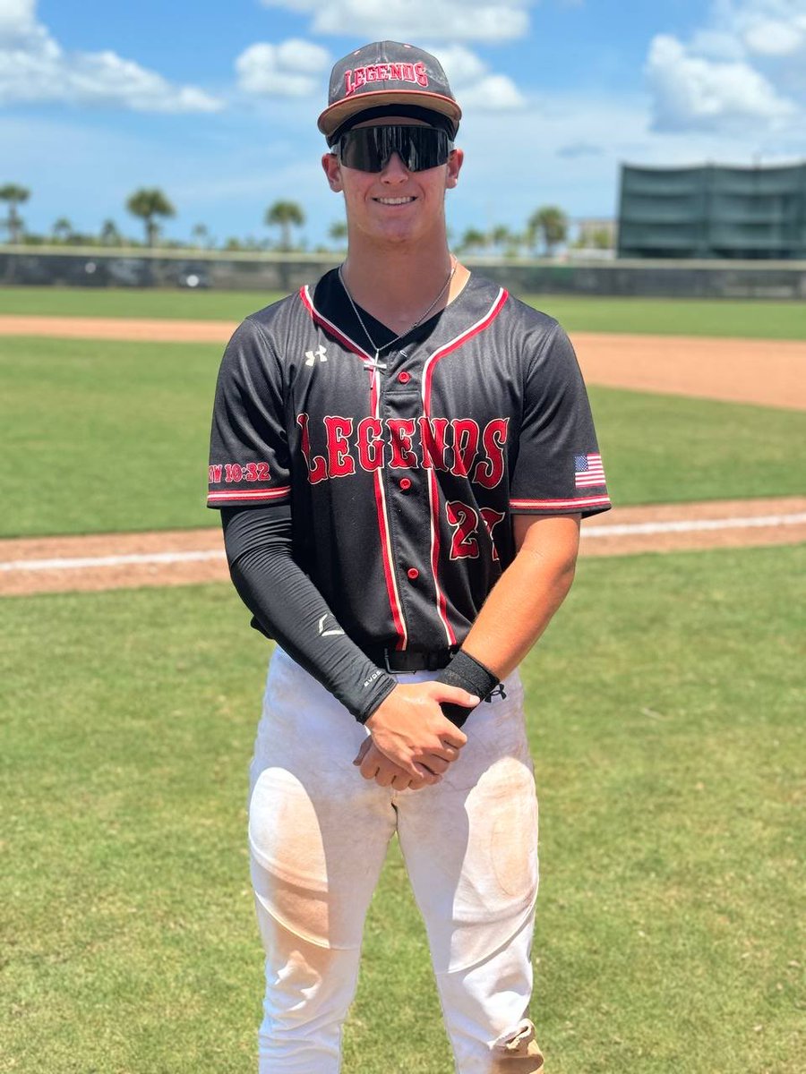 Parker Gabbard
Legends 16U Black
⁦<a href="/LakelandLegends/">Legends Baseball Powered By Under Armour</a>⁩

Went 2-4 with 2 RBIs, including a go-ahead, RBI Single in the sixth.

⁦<a href="/ProspectWire/">Prospect Wire</a>⁩ 
#PWPoG 
#PWBaseball 🥇🏆