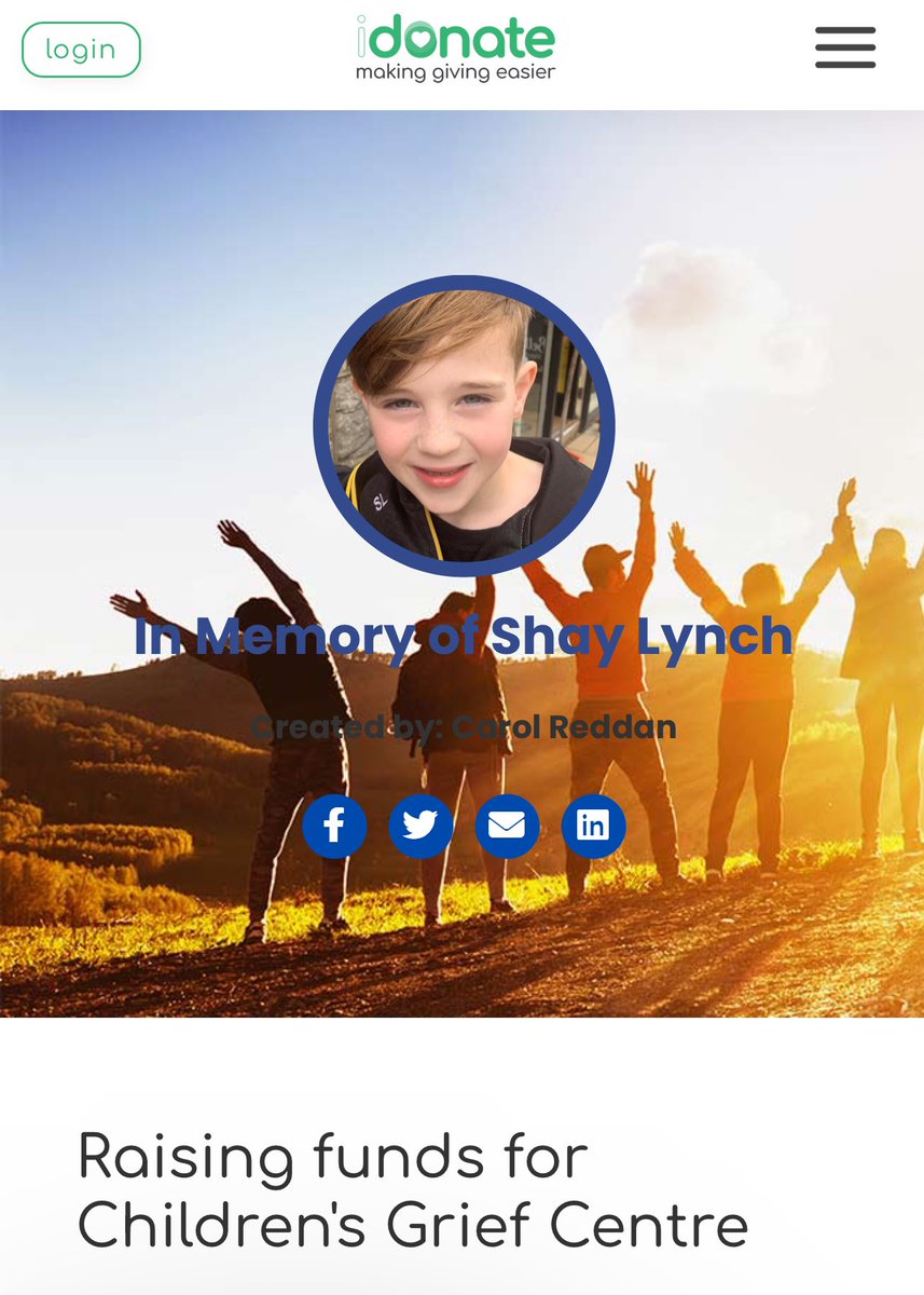 clonlaragaaclub (@clonlaragaaclub) on Twitter photo After all the joy #hurling has brought to #Clare people over the last few days, we’d encourage everyone to support this fundraiser for <a href="/children_grief/">Children's Grief Centre</a> in memory of #Clonlara hurler and our friend, Shay Lynch, who died this past April 💛🖤 idonate.ie/fundraiser/Car…
#clubisfamily After all the joy #hurling has brought to #Clare people over the last few days, we’d encourage everyone to support this fundraiser for <a href="/children_grief/">Children's Grief Centre</a> in memory of #Clonlara hurler and our friend, Shay Lynch, who died this past April 💛🖤 idonate.ie/fundraiser/Car…
#clubisfamily