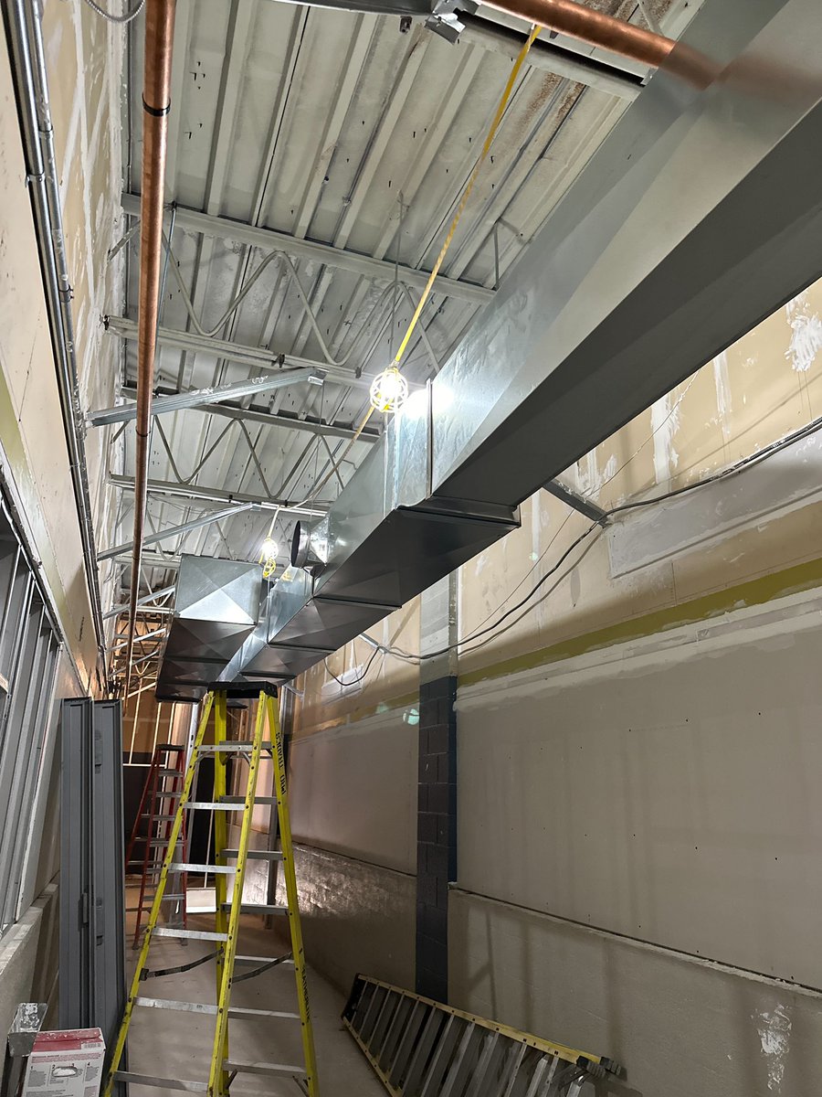 group_lester's tweet photo. Exciting developments at the future home of The Toy Box in Windsor! The walls are now framed, and we're wrapping up the plumbing and electrical work.
Swipe through to see the latest photos of our progress.
#ToyBoxDaycare #LesterConstructionGroup #ConstructionProgress https://t.co/gRI8aSjB9H