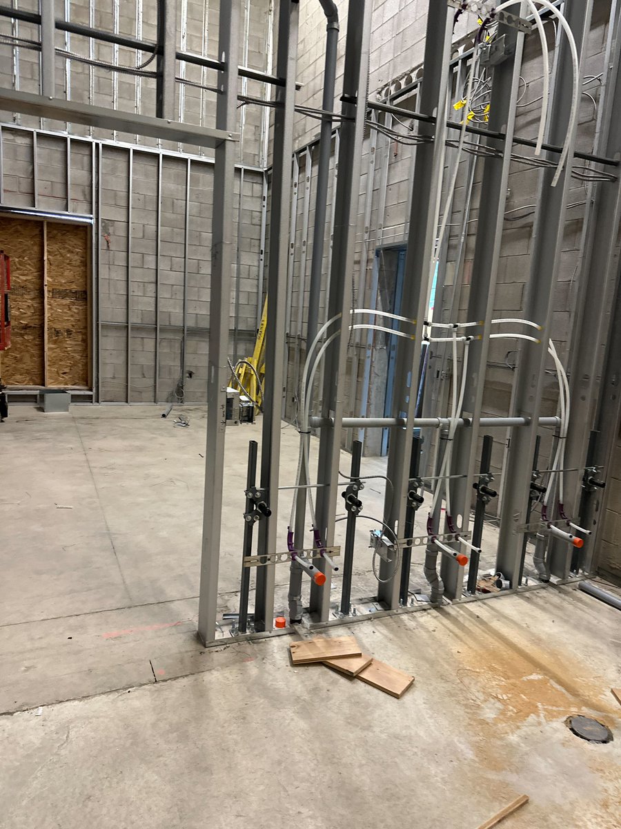group_lester's tweet photo. Exciting developments at the future home of The Toy Box in Windsor! The walls are now framed, and we're wrapping up the plumbing and electrical work.
Swipe through to see the latest photos of our progress.
#ToyBoxDaycare #LesterConstructionGroup #ConstructionProgress https://t.co/gRI8aSjB9H