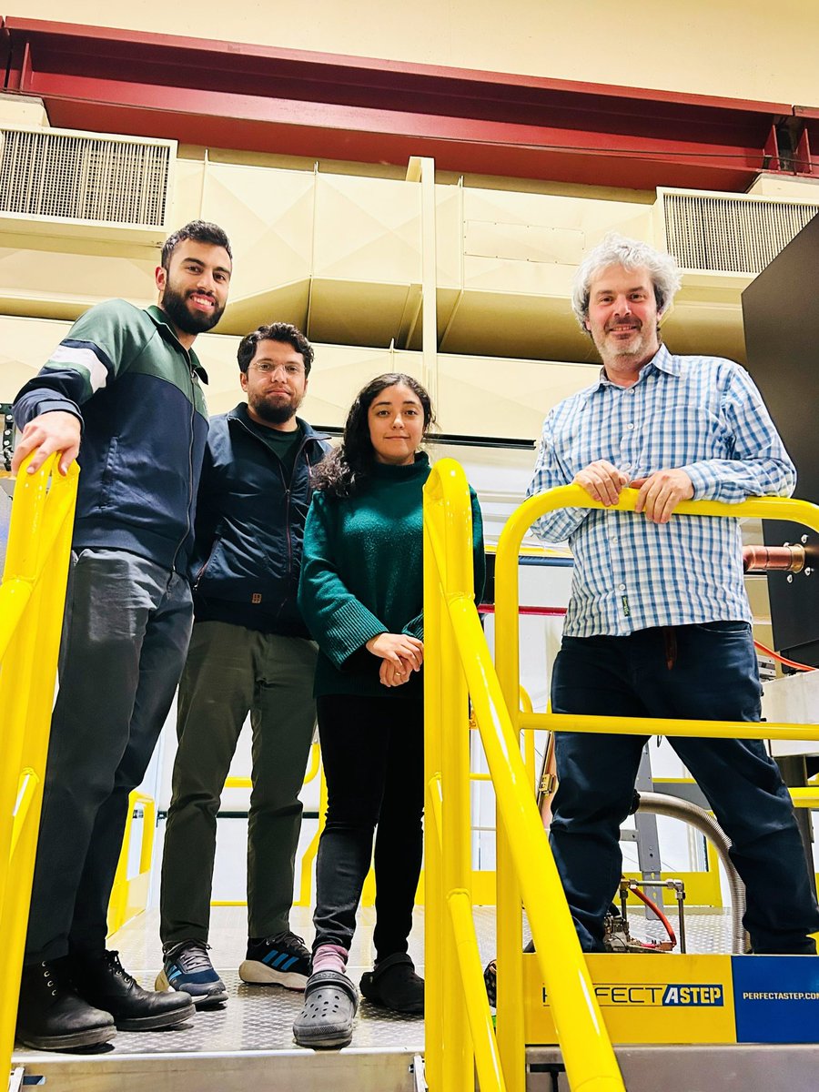 atthemicroscale's tweet photo. High field warriors! 💪 Amit, Muhammad, Vale, and Arkady tackled another high field experiment in Los Alamos, NM, USA back in Dec. at the @NationalMagLab’s #PulsedFieldFacility.

#maglab #nhmflpff #LANL #losalamos #highmagneticfields https://t.co/c2f1dUkTSU