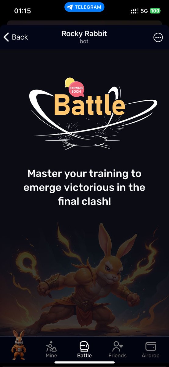 Coming soon Battle #rabbit