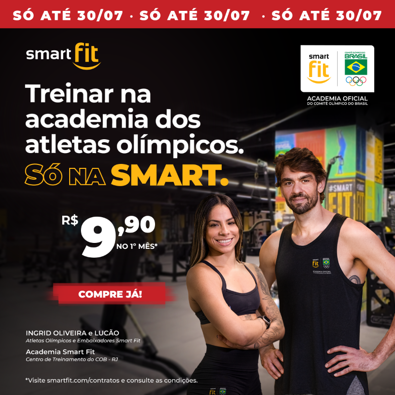 SmartFitoficial's tweet photo. Tenha os melhores equipamentos e profissionais à sua disposição. Vem pra Smart Fit por R$9,90 no 1º mês, até 30/07.