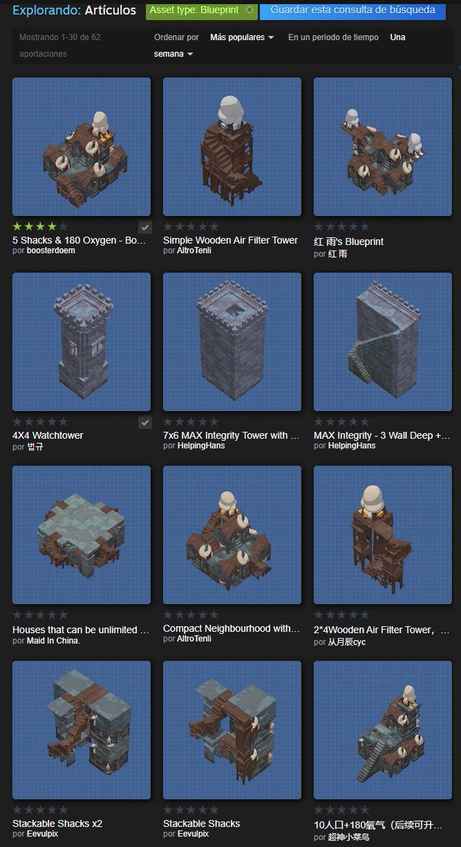AeoluxJorge's tweet photo. Pues he probado #Cataclismo de @DigitalSunGames y me parece que va a ser un pelotazo tal y como pasó con They're Billions, con el cual comparte bastantes detalles. 

Pero su construcción está a otro nivel y con ello hay una opción que es GENIAL, han integrado el propio Steam Workshop dentro del juego, para que la comunidad dé rienda suelta a la imaginación y compartir creaciones. 

Si lo de construir bloque a bloque, no se te da del  todo bien, pues con esta opción, te lo gozarás. 

La gente ya ha empezado a hacer locuras con los blueprints, cosas super bestias y chulas (y útiles). 

Pero es que además, tiene editor de niveles, y obviamente ya hay uno del Abismo de Helm y todo, saldrán muchas más cosas, pero joder. 

Mi más sincera enhorabuena por haber integrado tan bien el workshop in-game.

(Sobre esto, a mi me hizo falta recargar la partida para que me aparecieran en el tutorial, no sé si es algo a mejorar, o son limitaciones del Workshop)