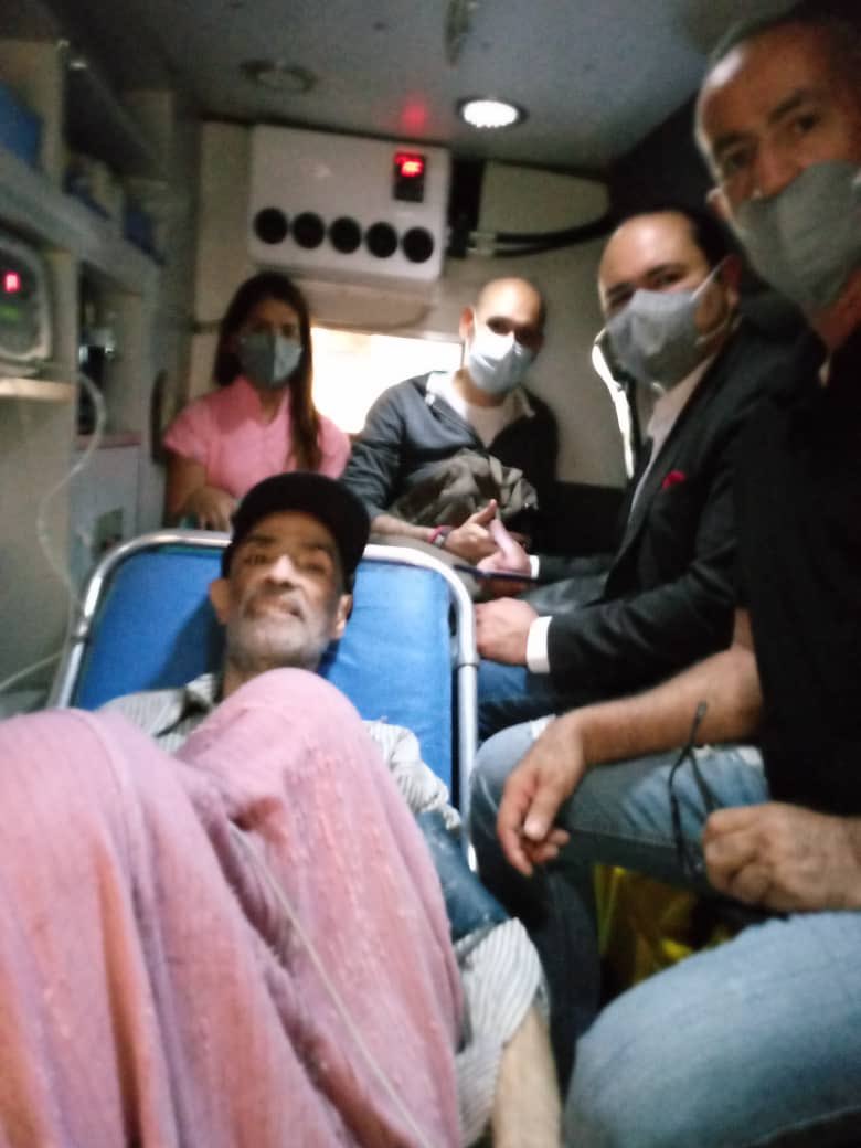 Un alivio ver como es trasladado Miguel Maita a la Méndez Gimon #23Julio 2:24 pm ¡Gracias <a href="/VillegasPoljak/">Ernesto Villegas Poljak</a>!