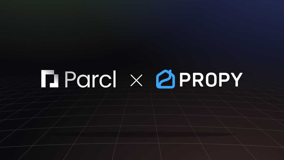 Parcl's tweet photo. Parcl & @PropyInc announced a strategic partnership, and it is set to transform onchain housing markets🏡

In just 3 months, Propy has successfully on-chained over 200,000 addresses, including 80,000 US homes, many of which are currently for sale.

This collaboration will further Propy's mission to bring more RWAs onto the blockchain.

Read more: https://t.co/O21ImgscdI
