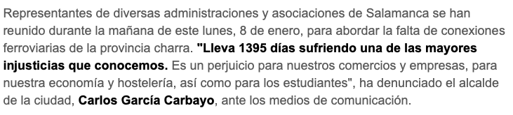 AlviaSalaBot's tweet photo. Por fin.
Ayer volvió a circular la 4ª frecuencia de Alvia Madrid-Salamanca.
A las casi 20.000 interacciones que ha tenido esta cuenta en sus poco más de 2 años, muchas gracias.
Ojalá haber podido contribuir a una causa tan justa.
Queda mucho por hacer.
Seguimos, por Salamanca. https://t.co/Yfx9WiooA1
