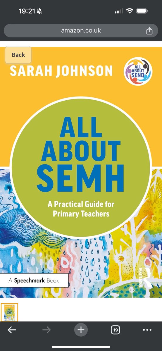 #AllAboutSEMH

It’s great to see more sales of this &amp; pushing up the Amazon charts! If you’ve read it can you take some time to write a review.

Reviews can help people make decisions on what they buy and what they don’t!