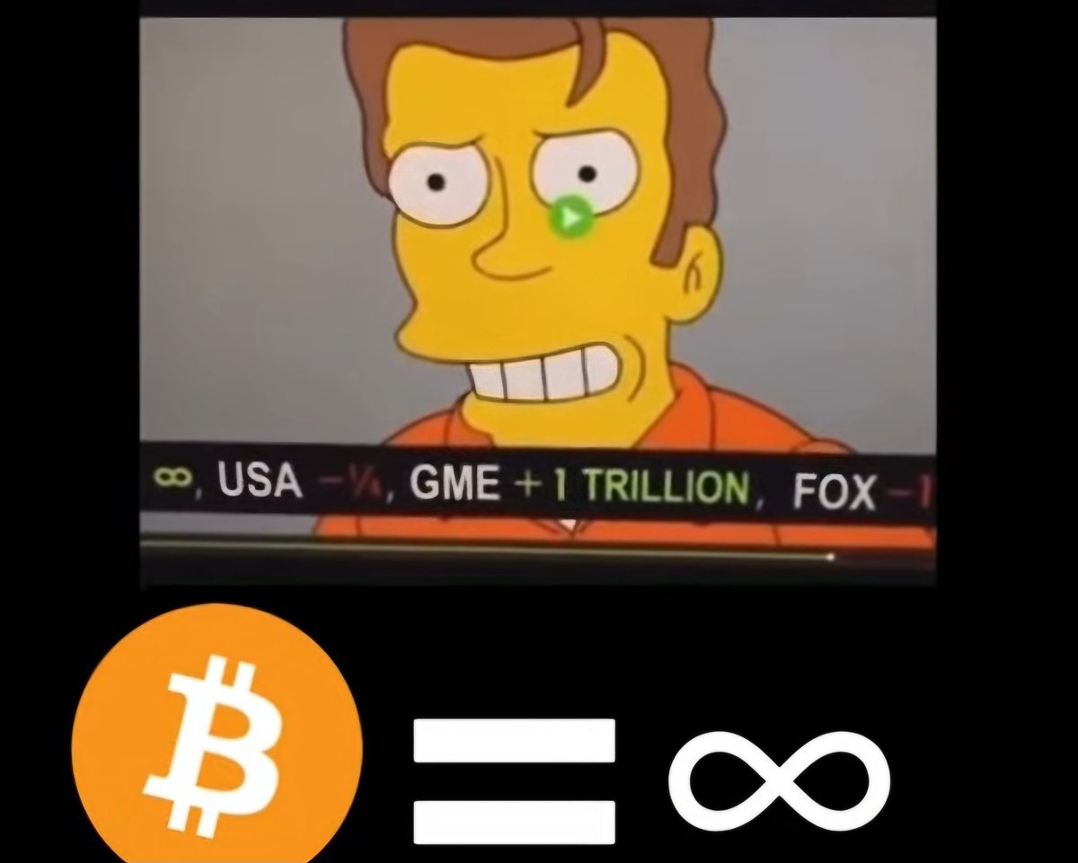 GhinaSuhad's tweet photo. Simpsons prediction for GME $GME @gmecoinsol #memecoin #Ethereum #Trump #SimpsonTrump #cryptocurrency @TheRoaringKitty https://t.co/Km3eWRPIMr