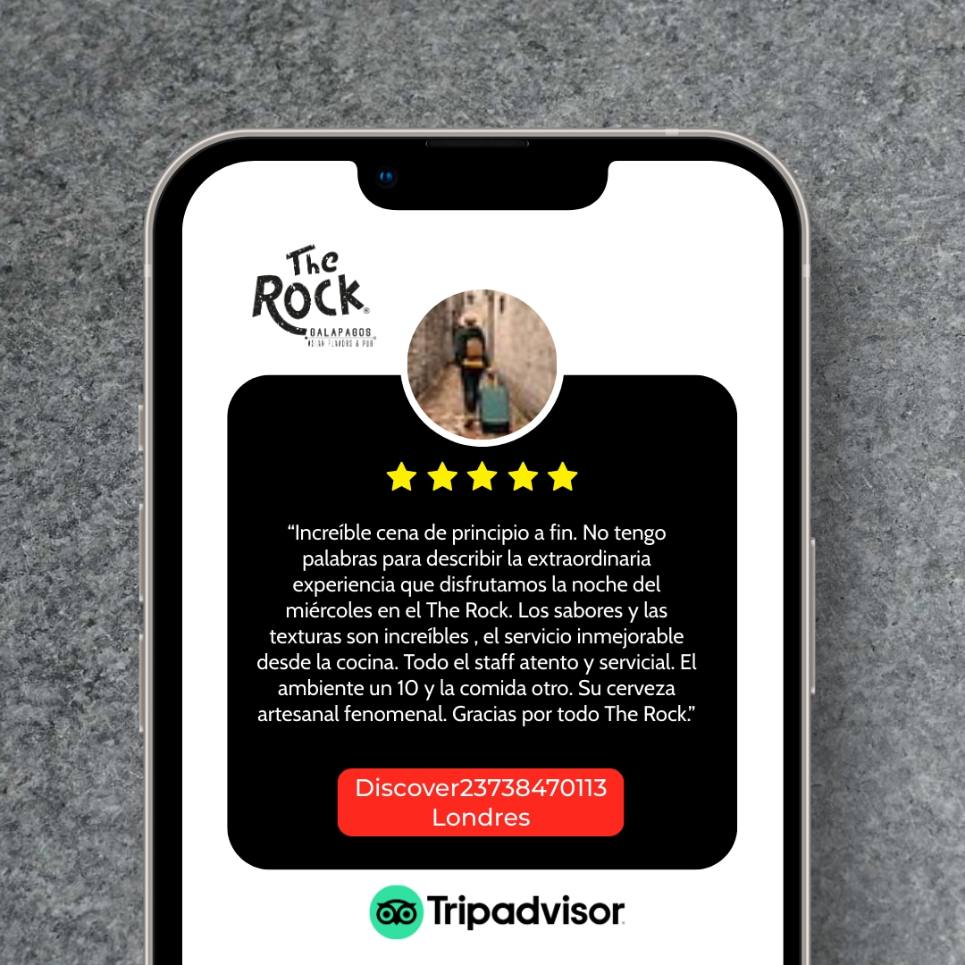 TheRockGps's tweet photo. Recent reviews from our satisfied visitors! 
📌Address: 𝗖𝗵𝗮𝗿𝗹𝗲𝘀 𝗗𝗮𝗿𝘄𝗶𝗻 &amp; 𝗜𝘀𝗹𝗮𝘀 𝗣𝗹𝗮𝘇𝗮🐢🇸🇱
✅Check out our Food &amp; Drinks Menu in https://t.co/iWxcHciejw
#TheRockGalapagos #GalapagosRestaurant #PubGalapagos #thebestexperience #asianflavors #recentreviews https://t.co/45i3iQLu6q