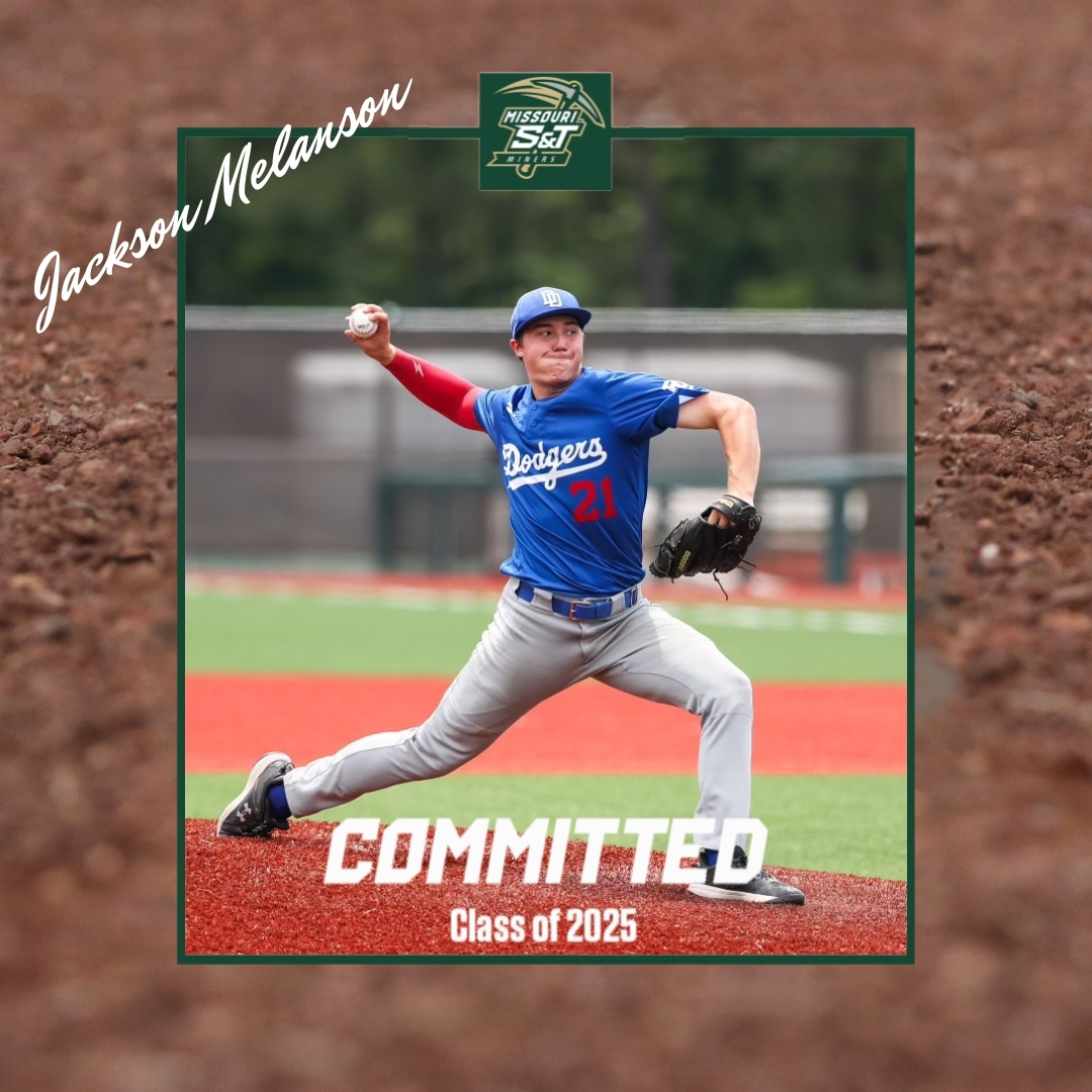 I am extremely excited to announce that I will be furthering my academic and athletic career at Missouri S&amp;T. I want to thank my family, my teammates, and all of my coaches for all their neverending help and support. It is a blessing to play baseball each and every day, and I