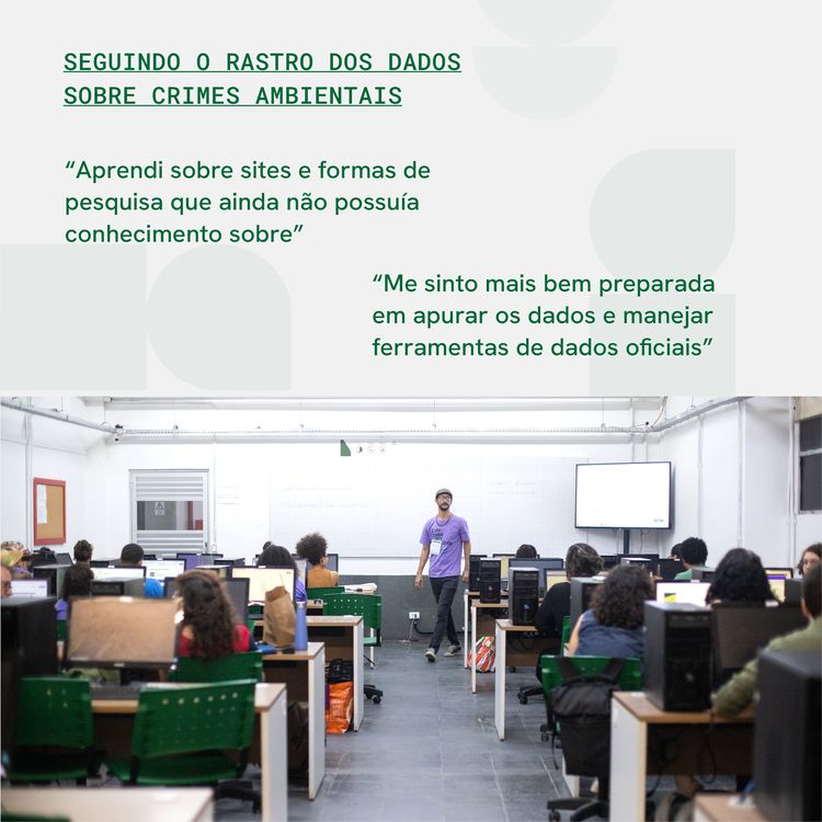 EscolaDeDados's tweet photo. 💬 Nada melhor do que as próprias participantes para dizer se os workshops do #CodaAM2024 foram proveitosos ou não.

No caso do minicurso de Jornalismo de Dados Ambientais da @‌escoladedadosbr, realizado com apoio da @‌internews, tá aí a prova de que deu pra aprender bastante! https://t.co/TvAxcNaKrx