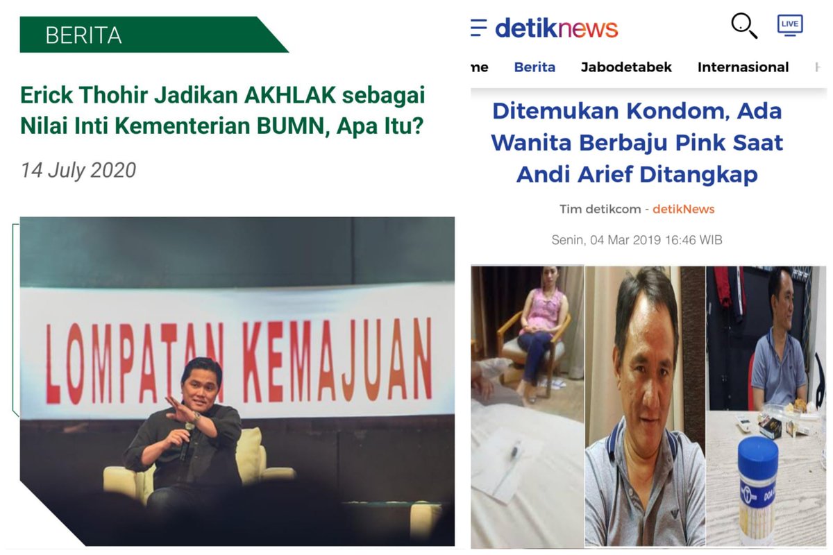 Ini jadi bukti kebijakan ET abaikan profesionalisme... Sentilan DPR pun tak mempan 🙄

Sulit rasanya membuat BUMN itu maju bila masih menempatkan orang² politik dalam perusahaan² plat merah.