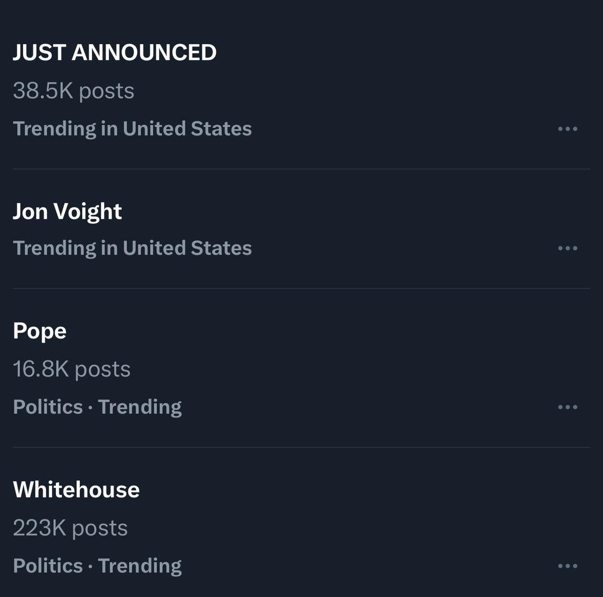 gildatz's tweet photo. @Starman064 AND… in other #BreakingNews - #JohnVoight is now #Pope of the #Whitehouse.
It’s about time! Wait… Is he Catholic? 😅 https://t.co/mysCSVJ09S