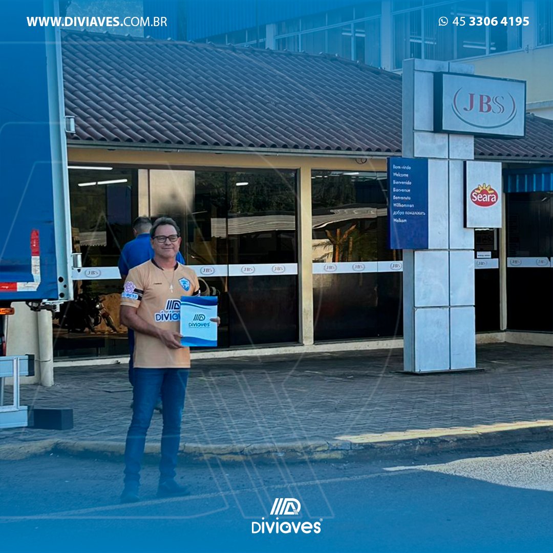 O sócio-proprietário da Diviaves, Juanes Assmann, acompanha nessa semana as primeiras entregas de um novo produto na multinacional JBS/Seara, em Santa Catarina. Em breve mais novidades dessa solução em enriquecimento ambiental focada em bem-estar animal.