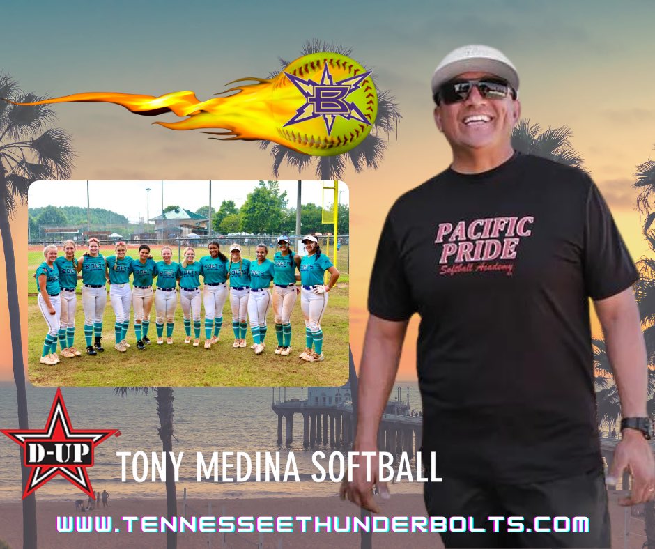 Thank you to Tony Medina for the opportunity to work out and learn from one of the greatest in softball while we make the trip to California. We will be working out with the Firecrackers Hawaii team and one of Tony's teams! We are excited about the future and big things