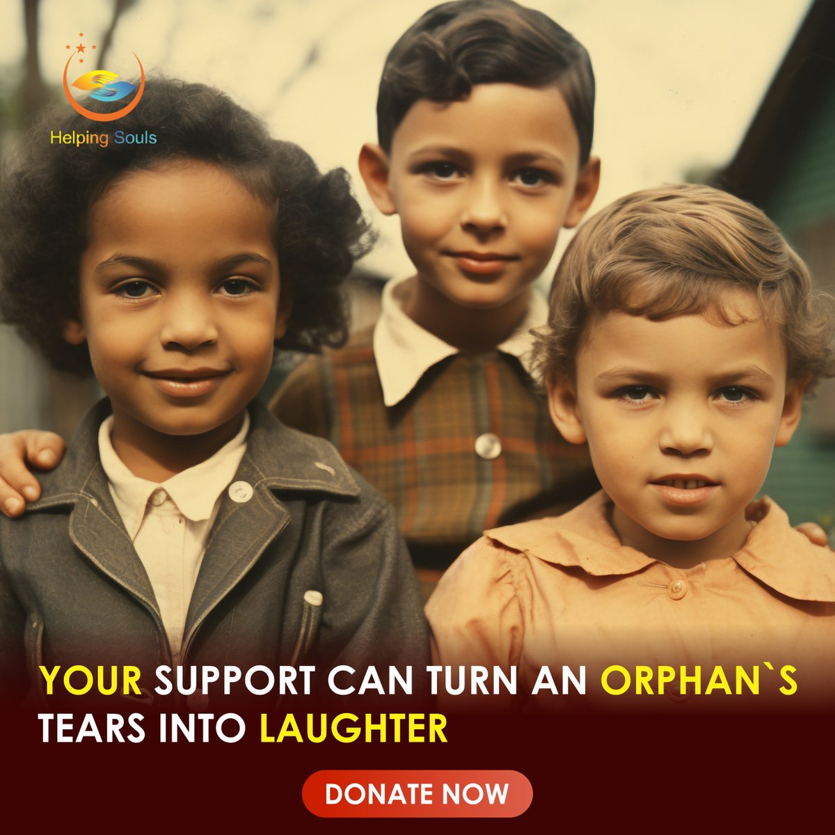 Helpingsouls2's tweet image. Your support can turn an orphan&apos;s tears into laughter.

Visit Our Website
helpingsouls.com.pk

#SupportOrphans #TurnTearsIntoLaughter #OrphanCare #GiveHope #SupportChildren #MakeADifference #CharityForKids #HopeAndJoy #HelpTheChildren #SpreadLove #OrphanSupport #Change