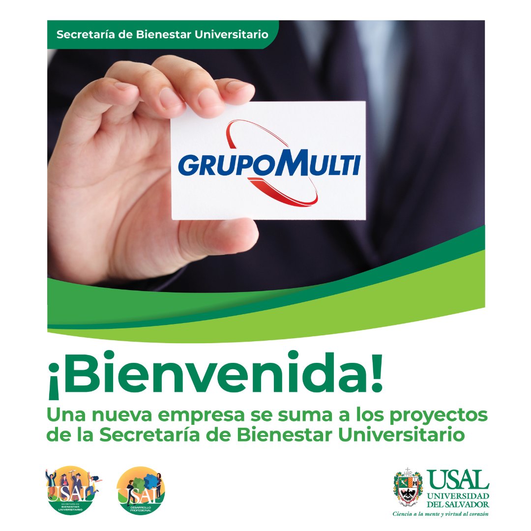 🎉 Nuevos Convenios Marco de Pasantías 🚀
Podrás encontrar las pasantías en nuestro portal de empleos: empleos.usal.edu.ar

💼 ¡Gracias por apostar al desarrollo de los futuros profesionales!💪 

#PasantíasUSAL #USALBEST