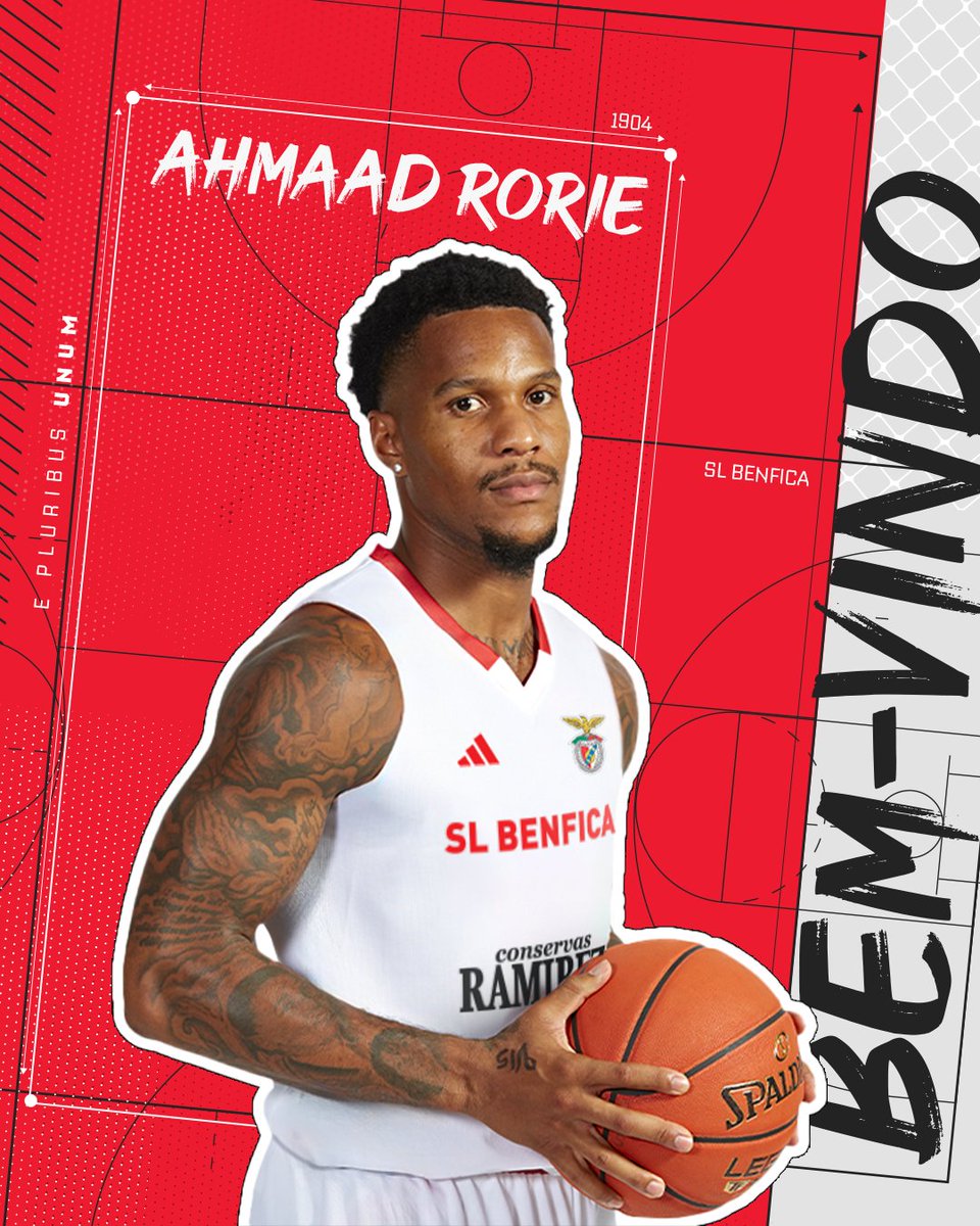 🦅 Bem-vindo, Ahmaad Rorie! 2️⃣0️⃣2️⃣6️⃣ 🏀

🔗 myslb.pt/zuwzyc

#BasketBenfica