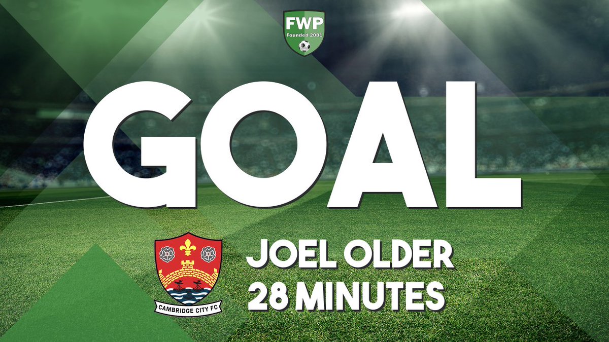 GOAL: Dunstable Town 0-3 CAMBRIDGE CITY - Joel Older (28') #IsthmianLeague fwp.co/McE9Be