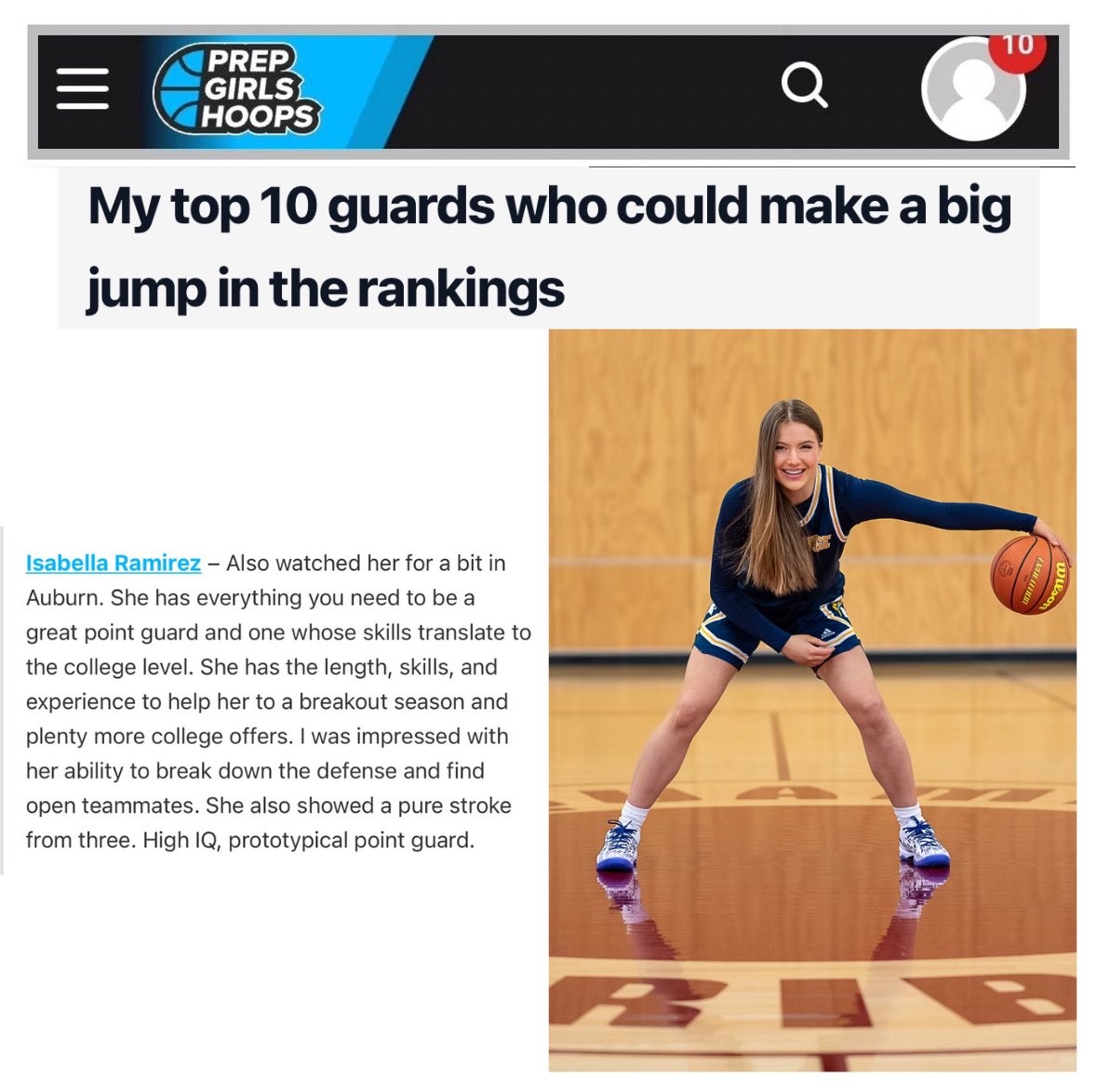 Thank you @Jusin4hoops and <a href="/PGHWashington/">Prep Girls Hoops Washington</a>!