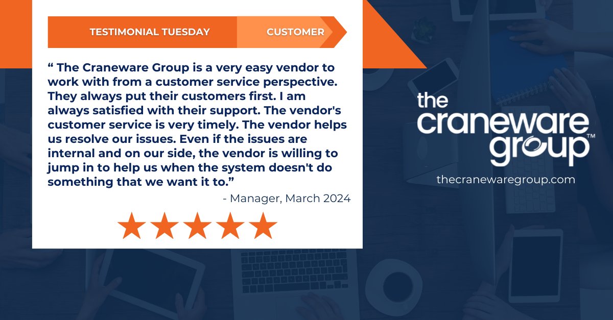 We are grateful to all of our customers and reflect proudly on our 25 year journey of innovation and partnership with you #TestimonialTuesday