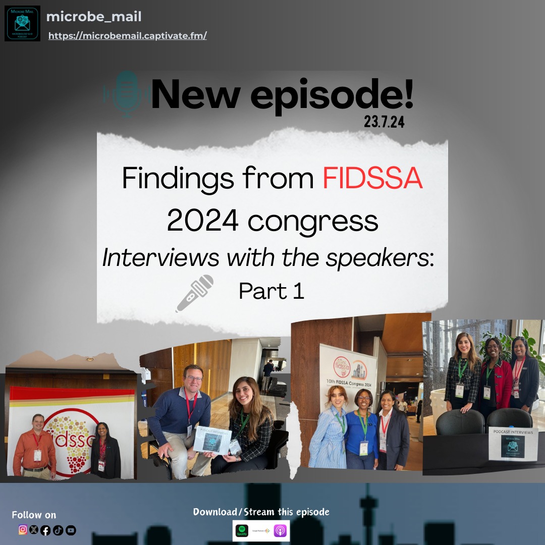 Vindana Chibabhai (she/her) (@microbemail) on Twitter photo Didn't make it to the Fidssa Congress this year? No stress... Microbe Mail has you covered! Listen to the first of our "Highlights from Fidssa" episode <a href="/fidssa1/">FIDSSA</a>
Fully immersive experience š #IDX #MedEd #ID #microbiology
Listen at: microbemail.captivate.fm/episode/findin⦠or anywhere... Didn't make it to the Fidssa Congress this year? No stress... Microbe Mail has you covered! Listen to the first of our "Highlights from Fidssa" episode <a href="/fidssa1/">FIDSSA</a>
Fully immersive experience š #IDX #MedEd #ID #microbiology
Listen at: microbemail.captivate.fm/episode/findin⦠or anywhere...