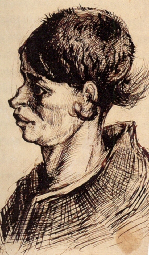 vangoghartist's tweet photo. Head of a Woman, 1885 https://t.co/3NpmTTzC2W https://t.co/g3ls5oMeEC