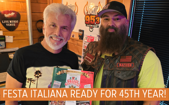 theBULL953's tweet photo. Festa Italiana Celebrates Their 45th Year with The Morning Stampede https://t.co/pLRgP1M5rg https://t.co/NCtnKQW2D0