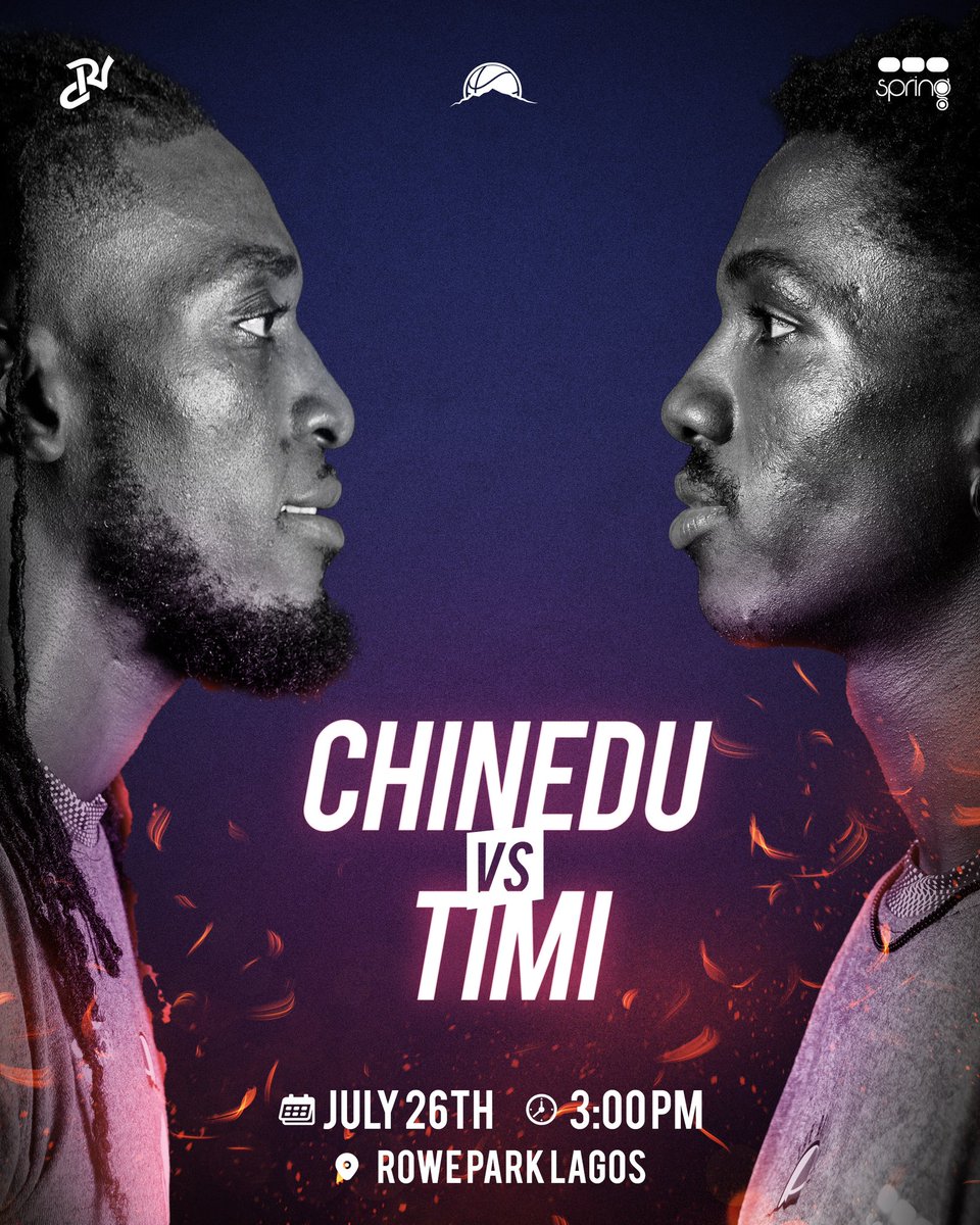 Third match up!

Chinedu VS Timi

#ballcave