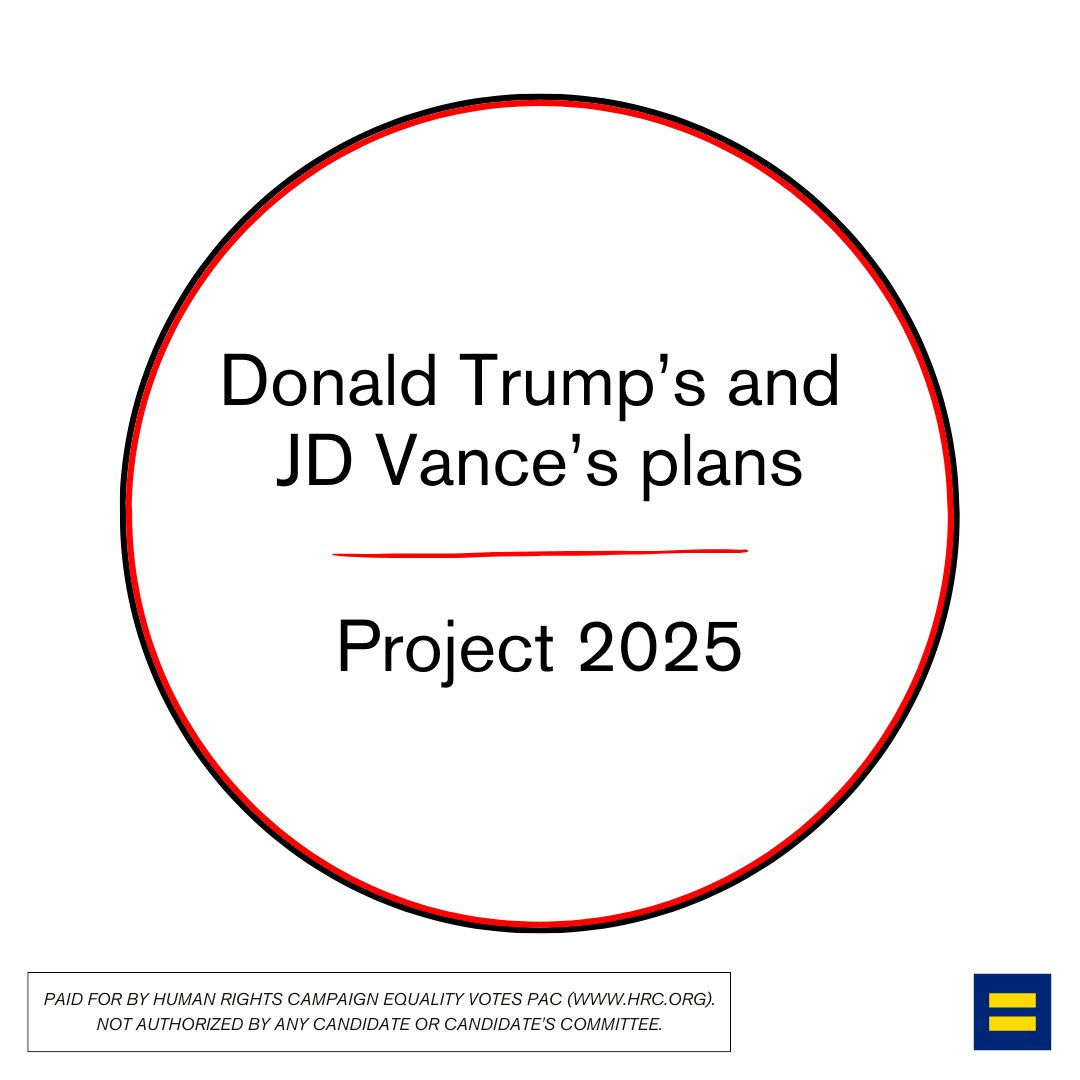 Spoiler alert: The Project 2025 x Trump-Vance ticket venn diagram is a circle.