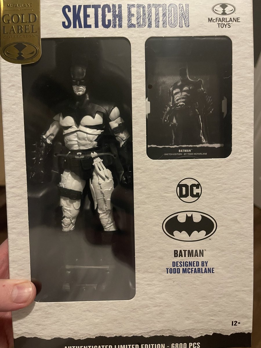 thegeekscave's tweet photo. Just amazing! @Todd_McFarlane is a legend! #sketchedition #batman https://t.co/2UiqDjIS2f