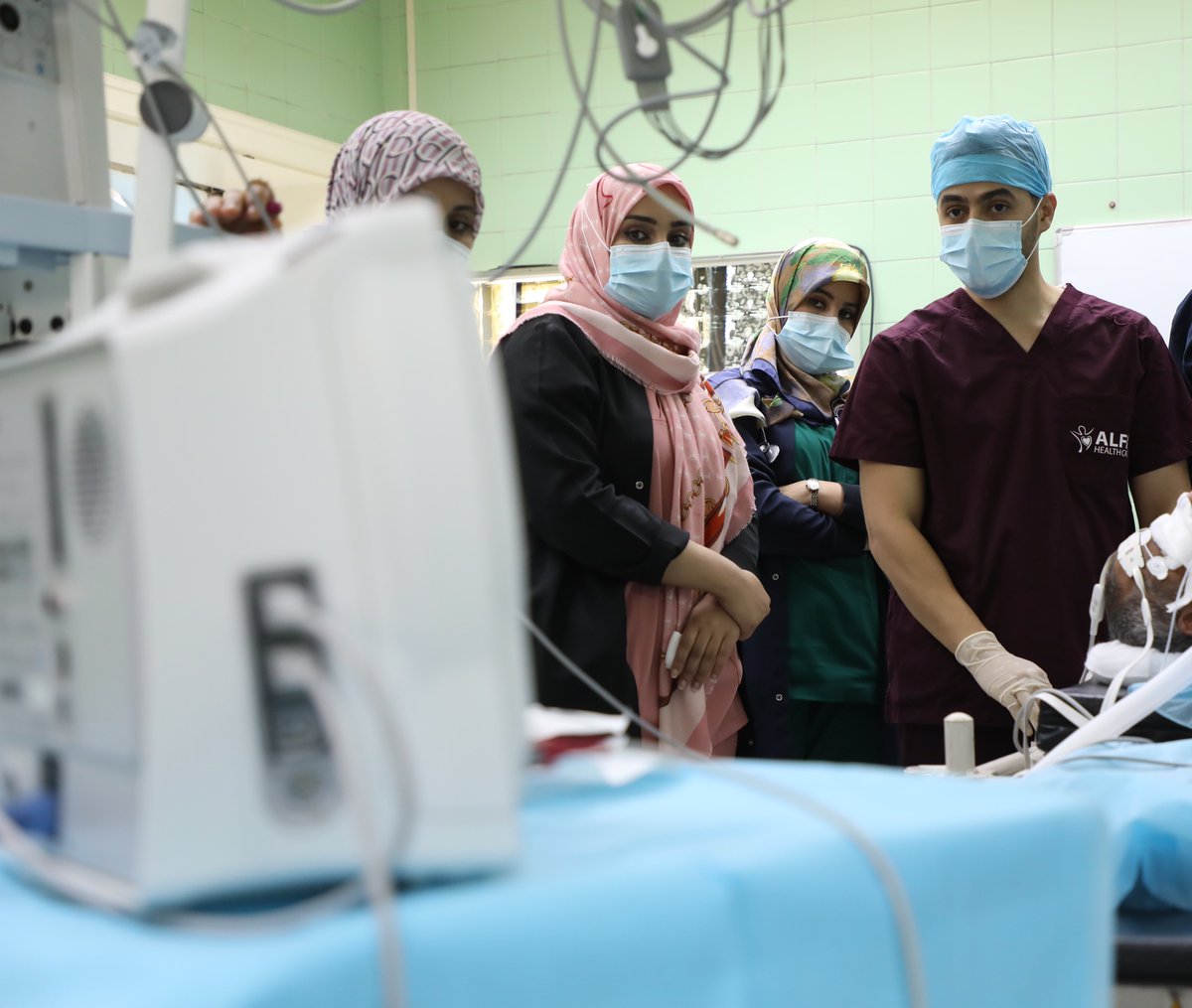 AxmedElkmeshi's tweet photo. Scenes from Ali Omer Asker’s Neuroanesthesia Workshop on Total Intravenous Anesthesia and Full Brain Function Monitoring (Depth of Anesthesia + NIRS Cerebral Oximetry) … a leading local hospital in the field of Neurosurgery. https://t.co/suJ5LGNtkm