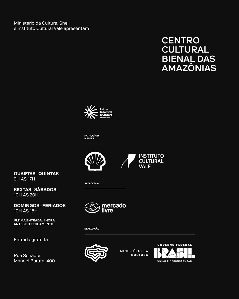 bienalamazonias's tweet photo. Estão abertas, a partir de hoje (23), as inscrições para a primeira Residência Cultural no Centro Cultural Bienal das Amazônias [CCBA]. O processo seletivo vai até 4 de agosto.
👉 Inscrições e Informações: https://t.co/xiijYwK93d https://t.co/cPf3NhebHi