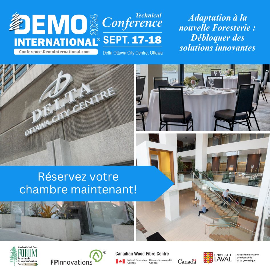 DemoIntl's tweet image. Réservez votre chambre maintenant!
bit.ly/DEMOInternatio…
269 $ CAD par nuit (du 16 au 21 septembre 2024) est disponible pour les participants à la conférence DEMO International. Le dernier jour pour réserver est le mardi 27 août 2024.
bit.ly/DEMOconference…