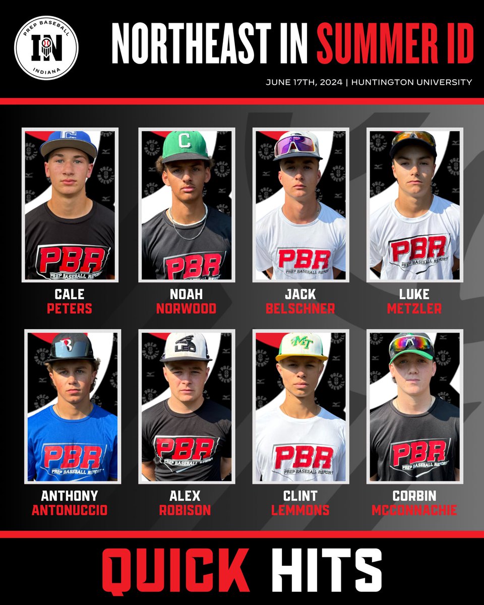 𝙉𝙤𝙧𝙩𝙝𝙚𝙖𝙨𝙩 𝙄𝙣𝙙𝙞𝙖𝙣𝙖 𝙎𝙪𝙢𝙢𝙚𝙧 𝙄𝘿
𝘘𝘜𝘐𝘊𝘒 𝘏𝘐𝘛𝘚

Notes on standout performers from our Fort Wayne area Summer ID🗒️

ᴡɪɴɴᴇʀꜱ + ʜᴏɴᴏʀᴀʙʟᴇ ᴍᴇɴᴛɪᴏɴꜱ👇

↳ loom.ly/lUuJKw8