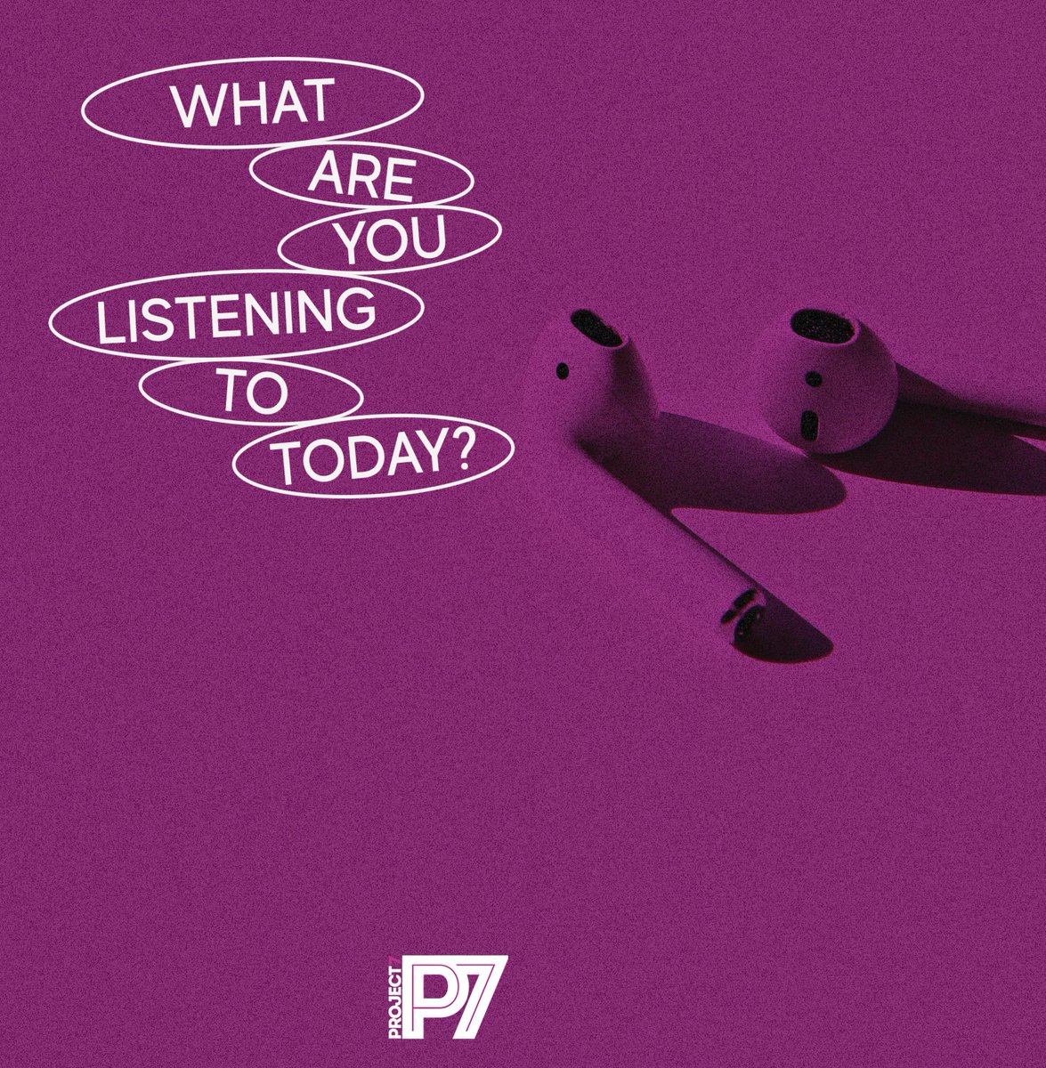 Drop it down below ⬇️ ⬇️ 
Music? Podcast? Sermon? Share below for others to listen to it this summer! #p7works