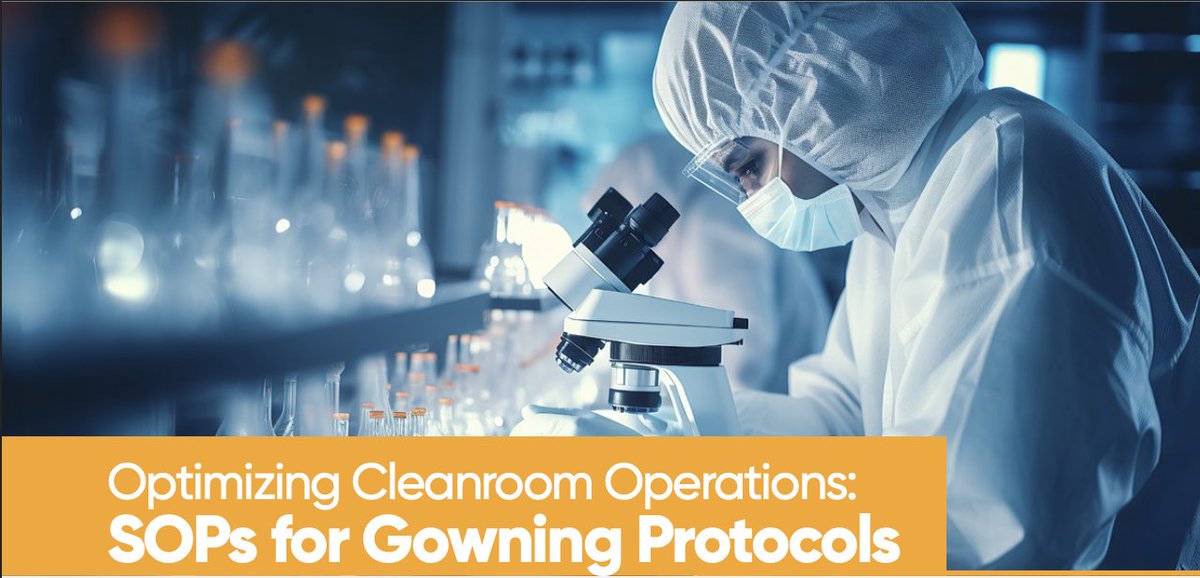 Chapter 2 of Valutek’s technical paper focuses on SOPs for gowning protocols. 

Understand how to establish proper gowning procedures to maintain cleanroom integrity and minimize contamination risks. 

hubs.ly/Q02HvgyP0

#Valutek #Cleanroom