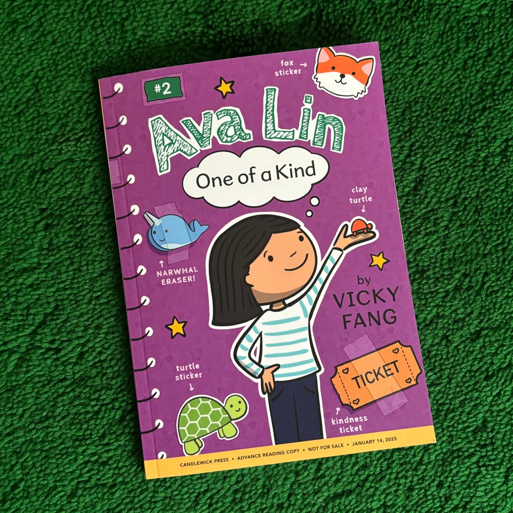 fangmous's tweet image. It's an ARC for AVA LIN, ONE OF A KIND (Book 2 in the series)! 👀 ARC-sharing groups, ping me and I'll see if I can get one sent out to you! #BookExcursion #BookExpedition #BookJourney #BookPosse #BookSojourn #BookSquad #collaBOOKation #LitReviewCrew #kidlitexchange #BookAllies