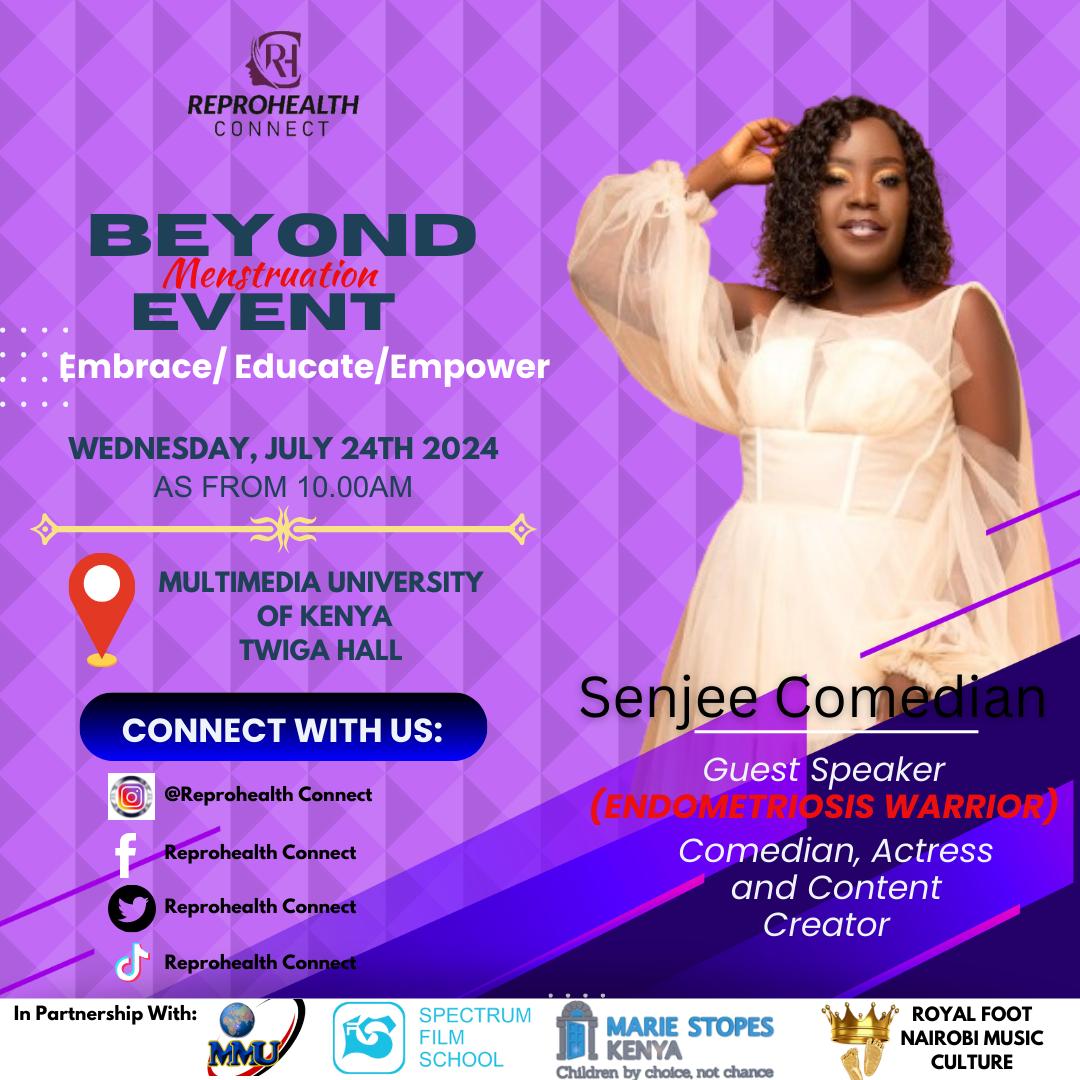 ReproHealthCo's tweet photo. We are pleased to announce that Silvia Savai, Senjee Comedian, will be joining us,as a guest speaker. Being an Endo warrior,her journey &amp; experiences will inspire us all.
#beyondmenstruation
#EmpowerThroughEducation 
#EveryOneInclusive 
#Mmu 
#BreakTheStigma
#pcos 
#endometriosis https://t.co/PaqJ3prCdC