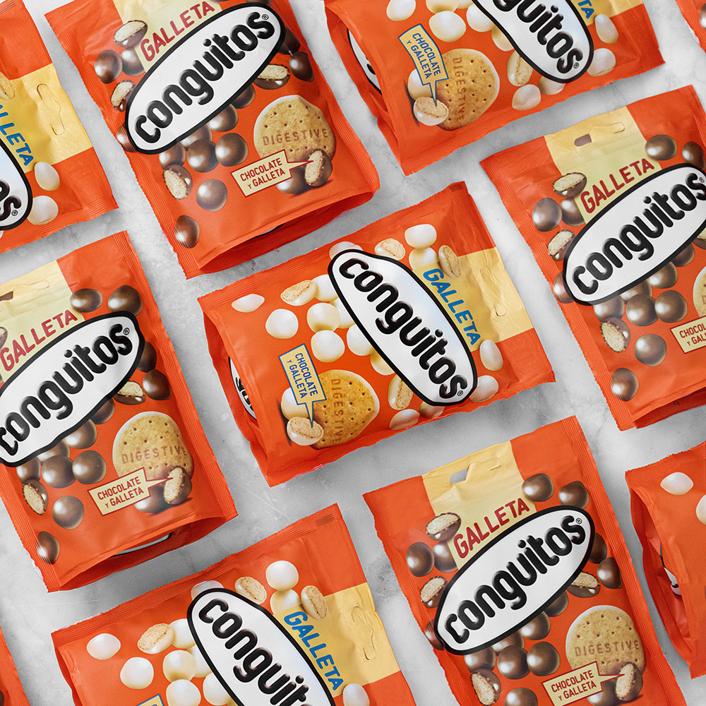 Los nuevos Conguitos Galleta nos tienen así 🤩 ¿de qué sois más... de leche o de blanco? #UnaGalletaATiempo #NoEsCacahuéEsGalleté 🧡